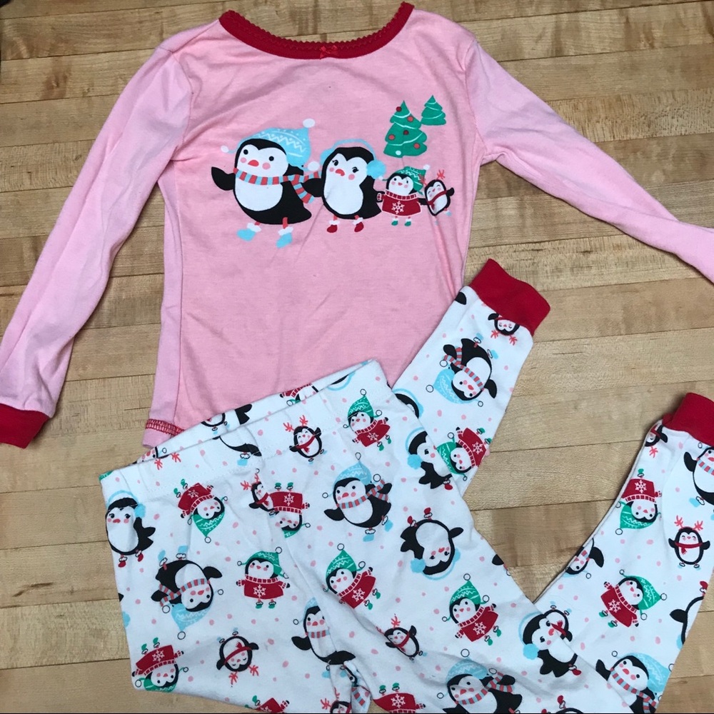 Christmas Penguin Pajamas